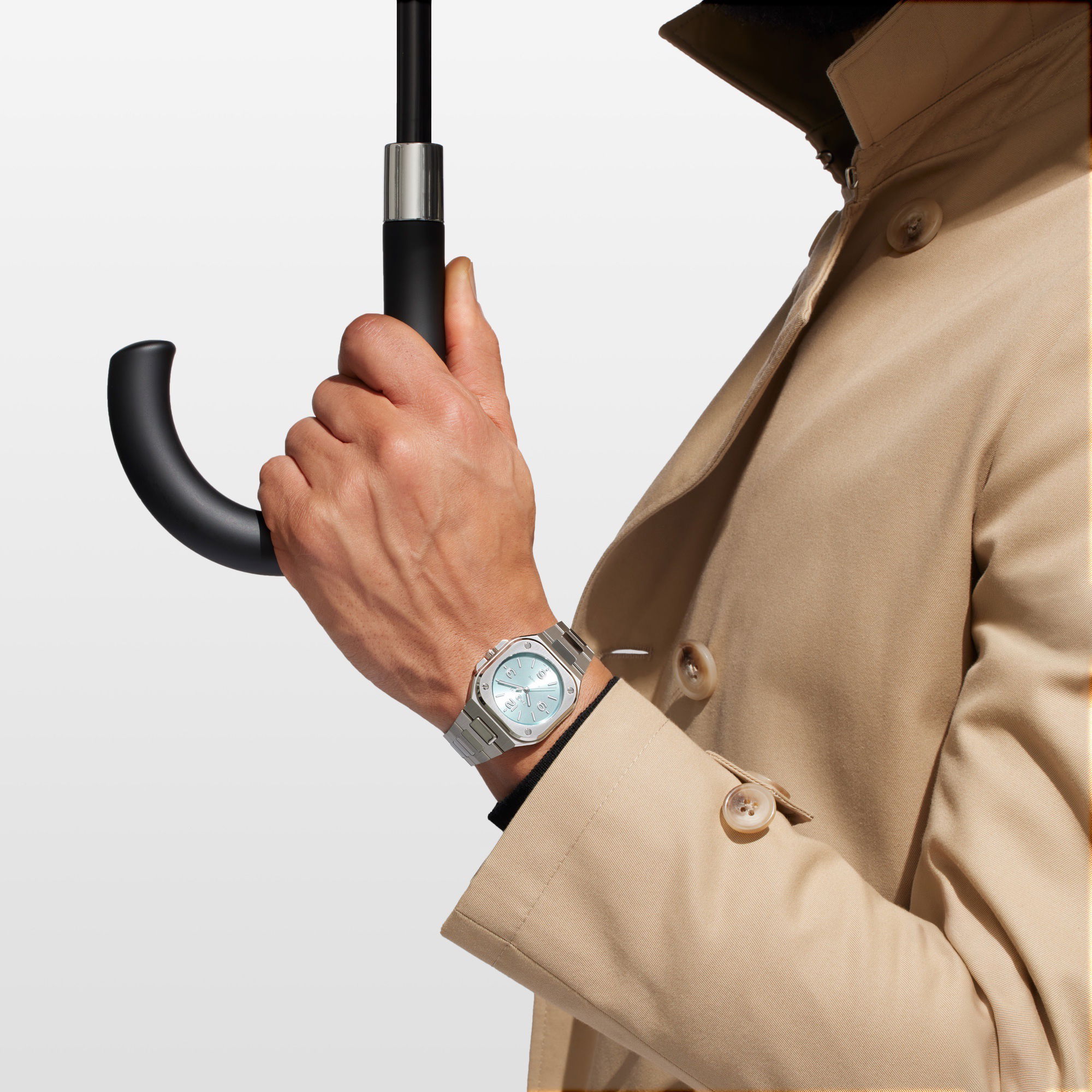 Bell &amp; Ross BR-05 36 Ice Blue steel