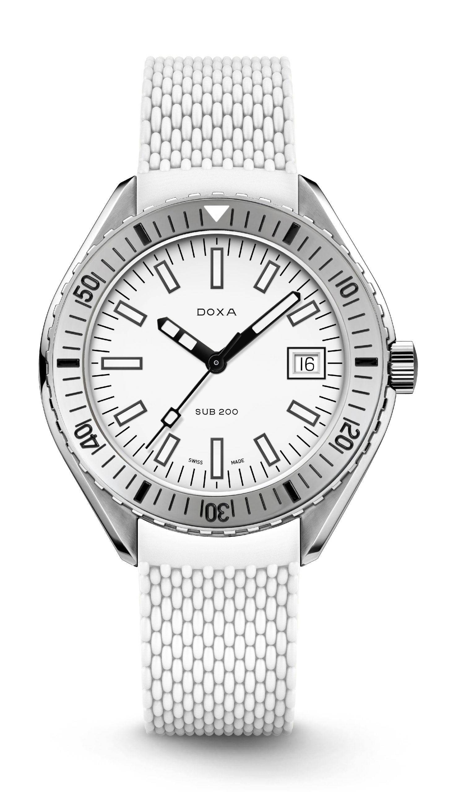 Doxa SUB 200 Whitepearl