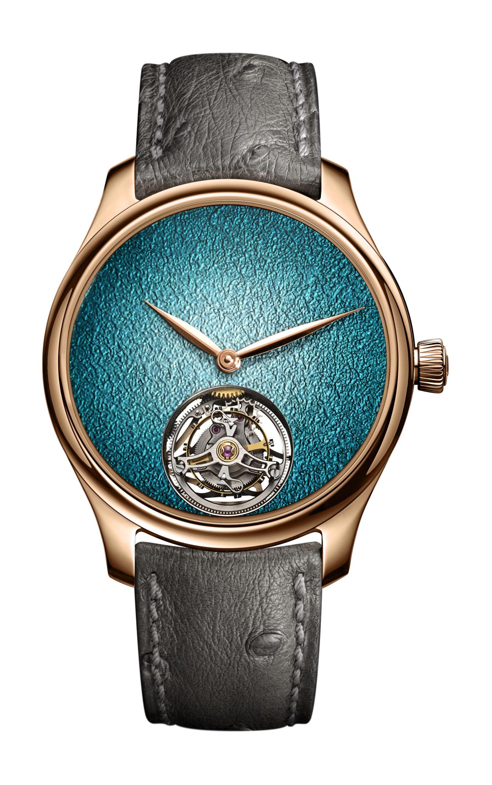H. Moser & Cie Endeavour Tourbillon Concept Turquoise Enamel