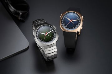 H. Moser &amp; Cie Streamliner Flyback Chronograph Automatic Matrix Green Fumé