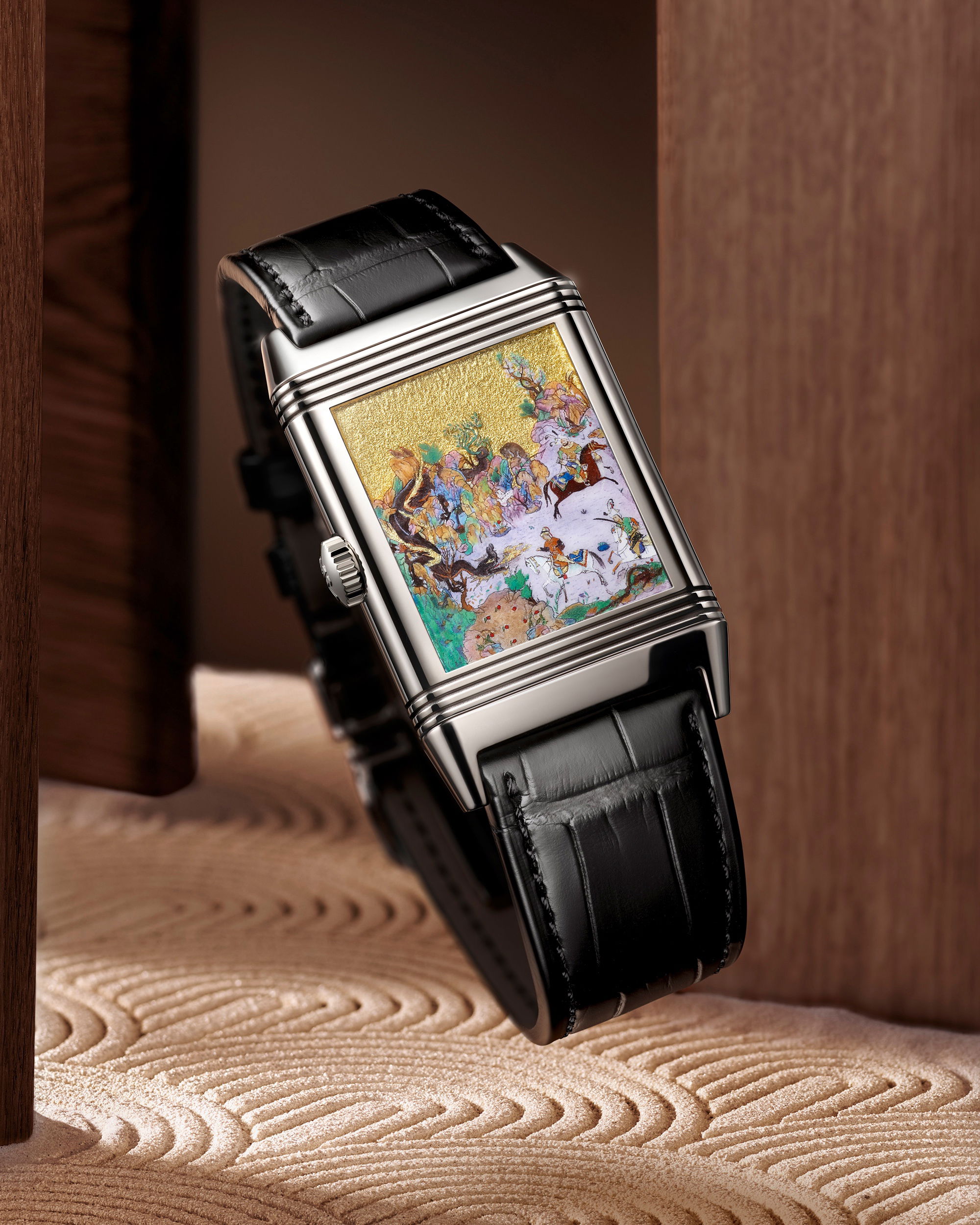 Jaeger-LeCoultre Reverso Tribute Enamel ‘Shahnameh’ – Faridun Tests His Sons