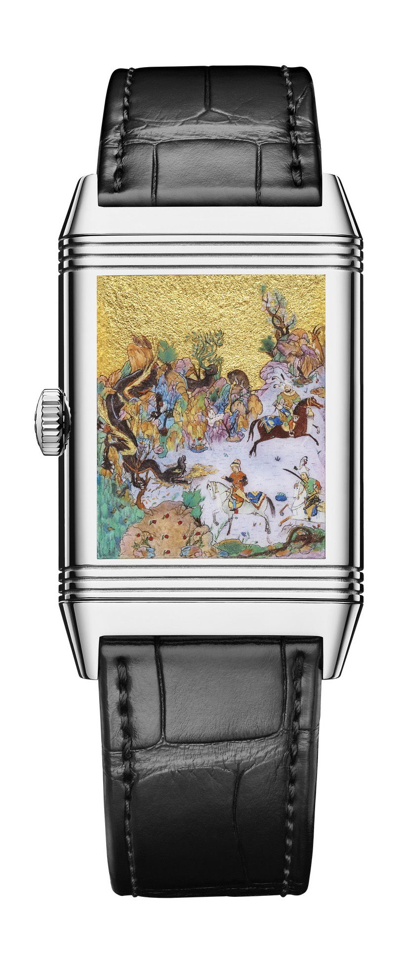Jaeger-LeCoultre Reverso Tribute Enamel ‘Shahnameh’ – Faridun Tests His Sons