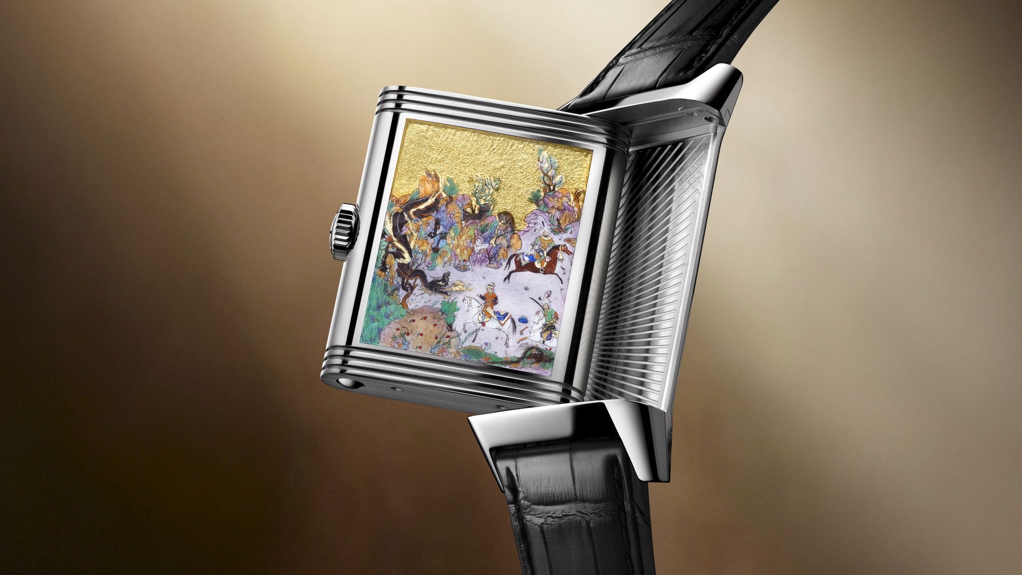 Jaeger-LeCoultre Reverso Tribute Enamel ‘Shahnameh’ – Faridun Tests His Sons