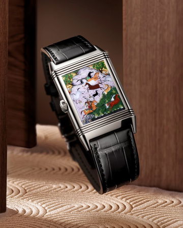 Jaeger-LeCoultre Reverso Tribute Enamel ‘Shahnameh’ – Rustam Pursues Akvan