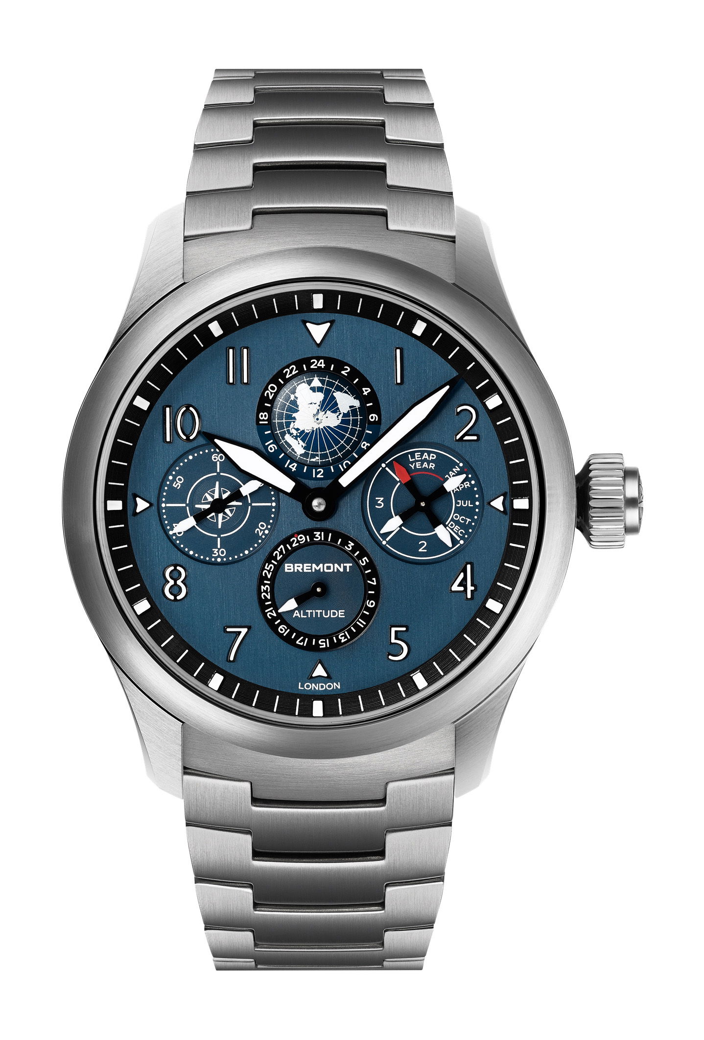 Bremont Perpetual Calendar GMT Mono-Pusher