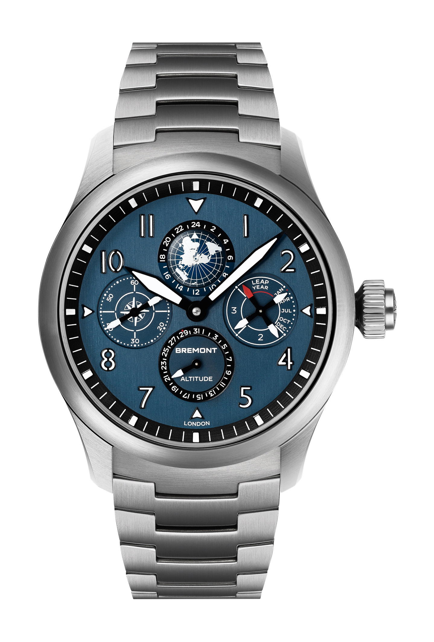 Bremont Perpetual Calendar GMT Mono-Pusher