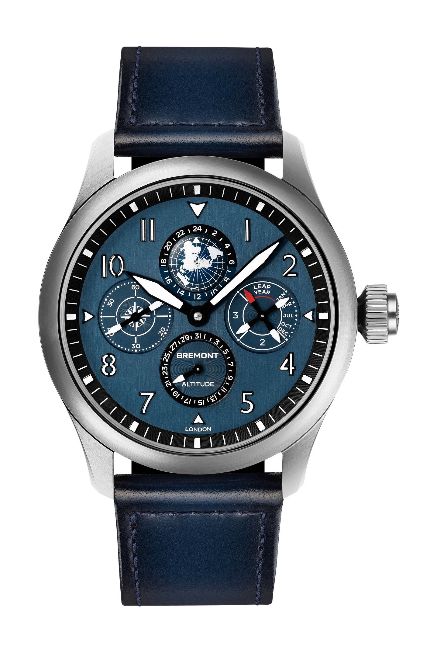 Bremont Perpetual Calendar GMT Mono-Pusher