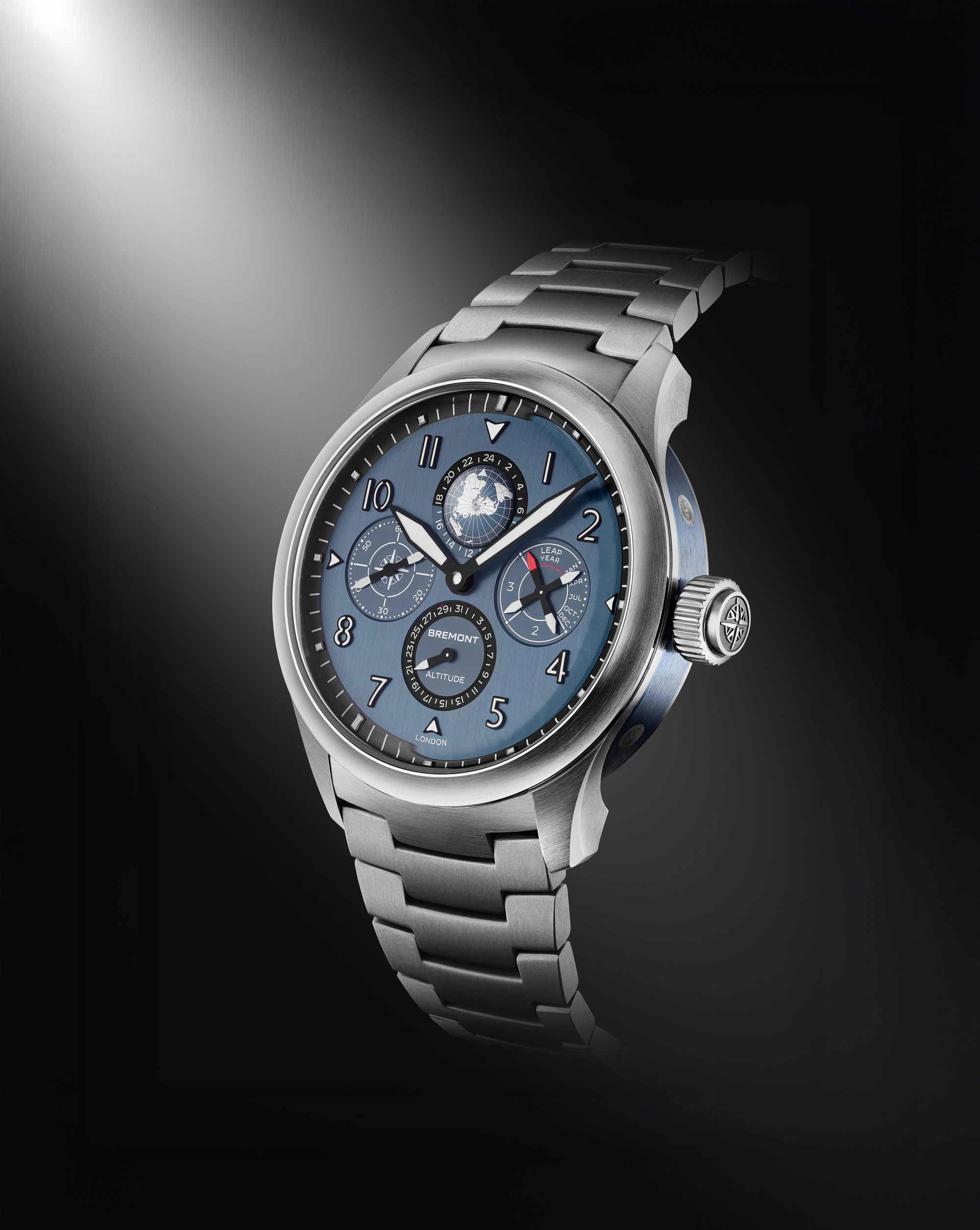 Bremont Perpetual Calendar GMT Mono-Pusher