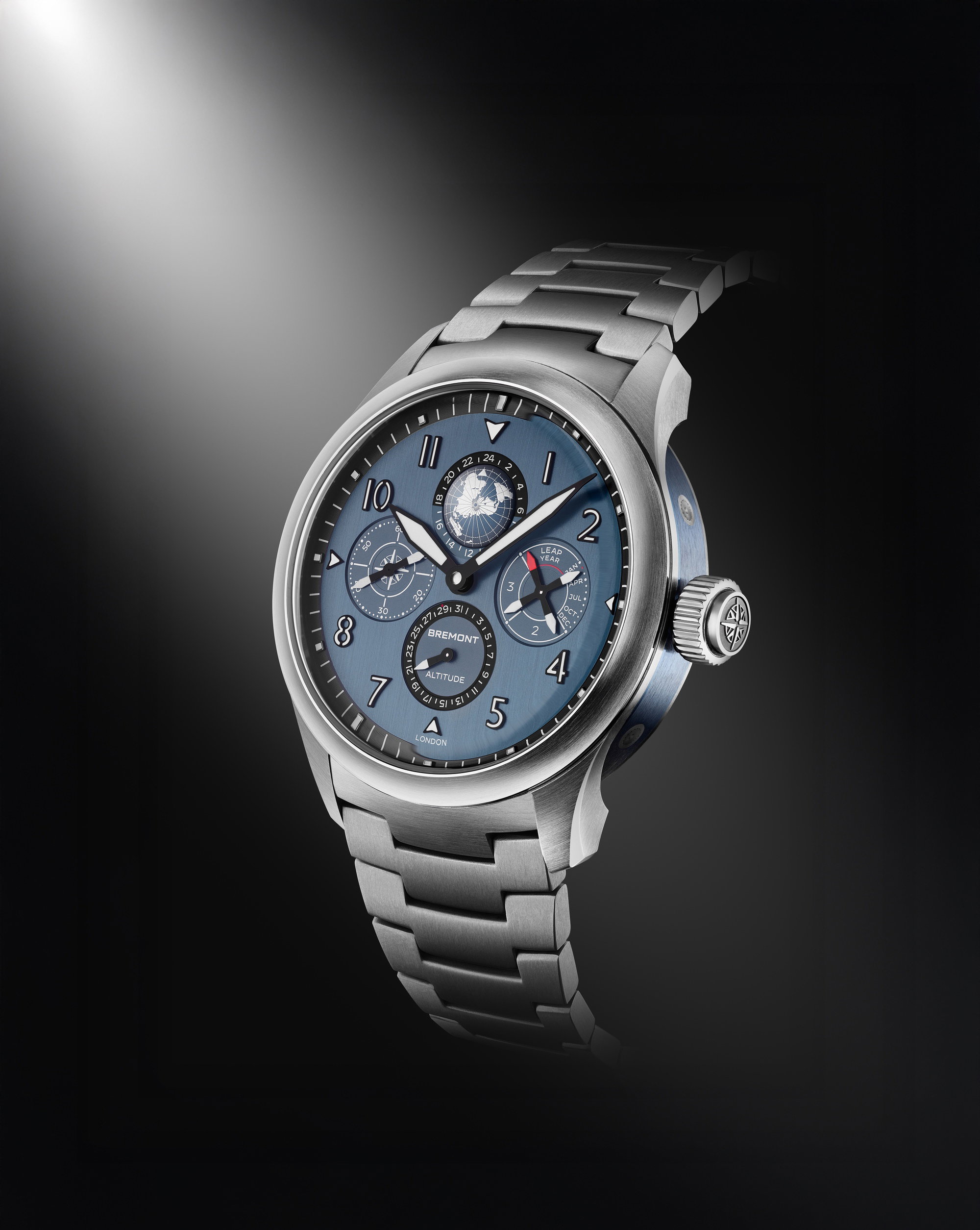 Bremont Perpetual Calendar GMT Mono-Pusher