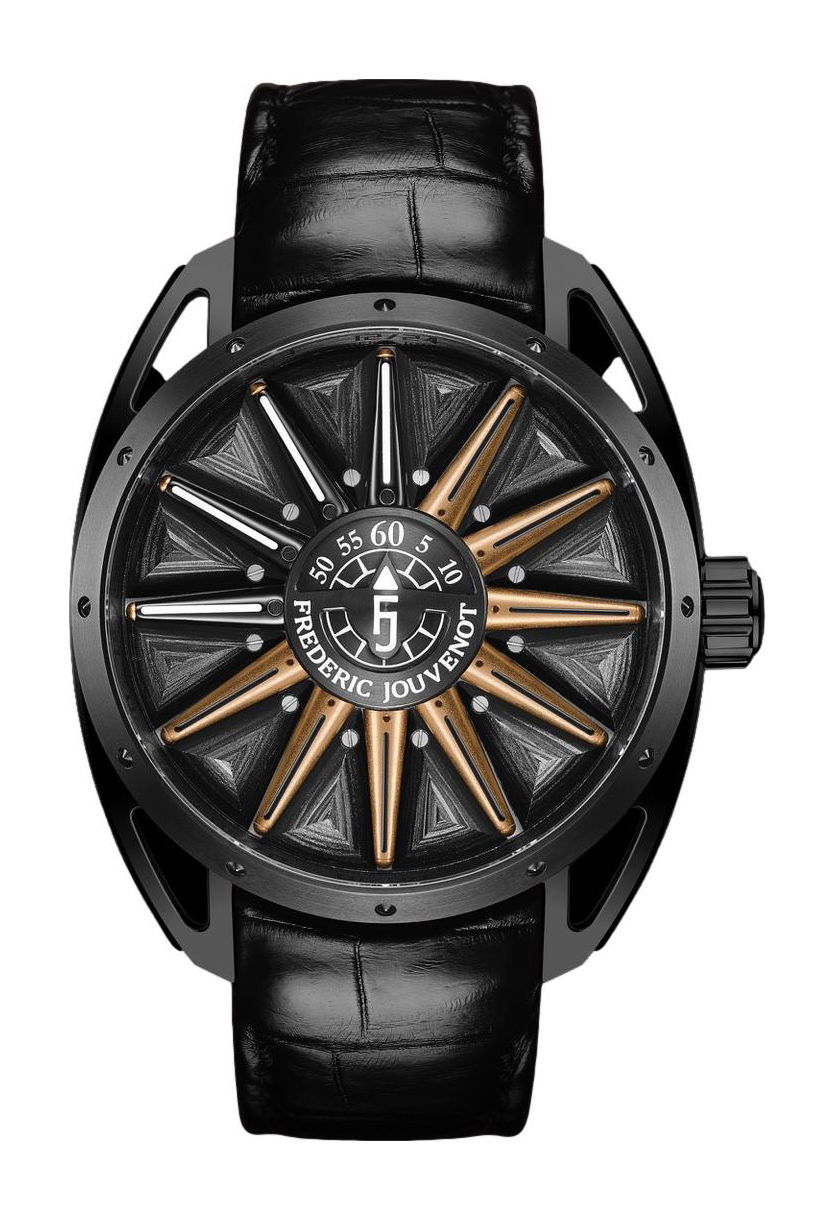 Frédéric Jouvenot Helios Titanium Carbon Dial
