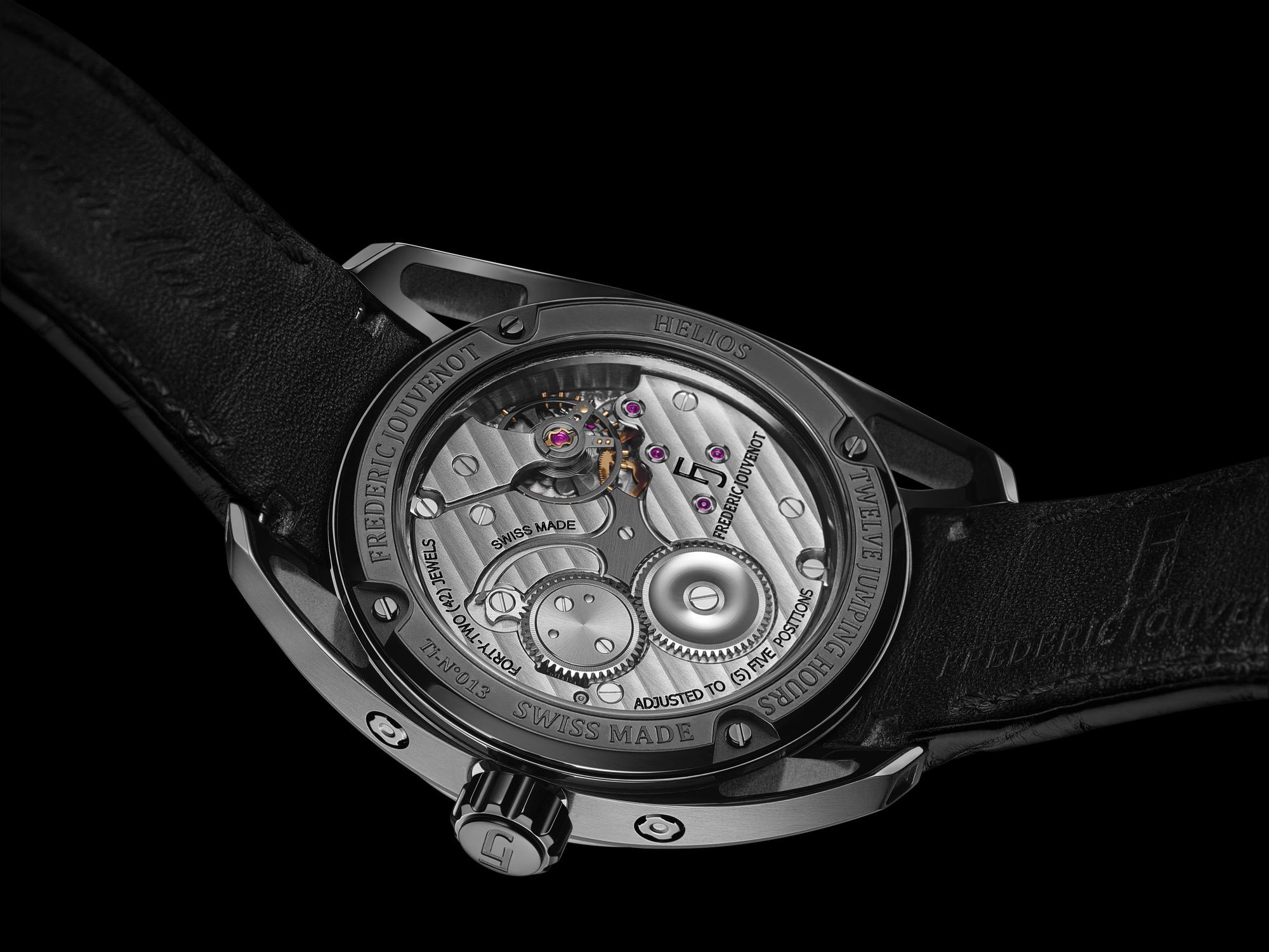 Frédéric Jouvenot Helios Titanium Carbon Dial