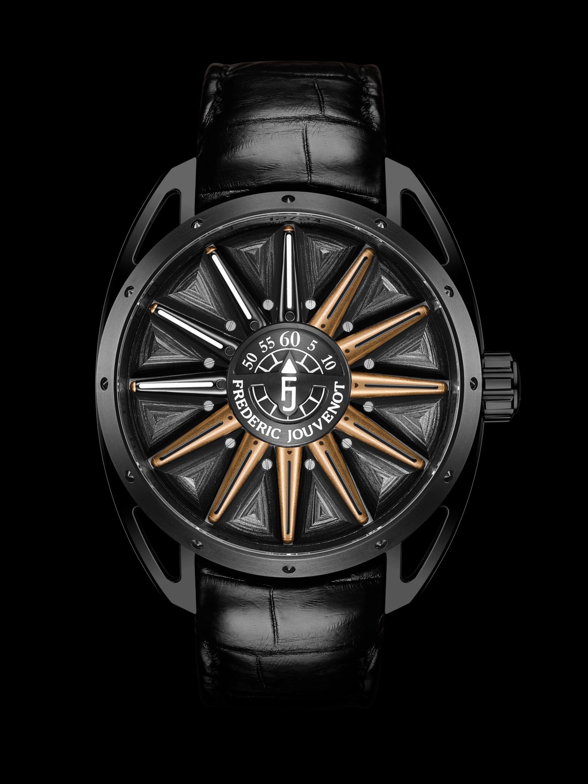 Frédéric Jouvenot Helios Titanium Carbon Dial