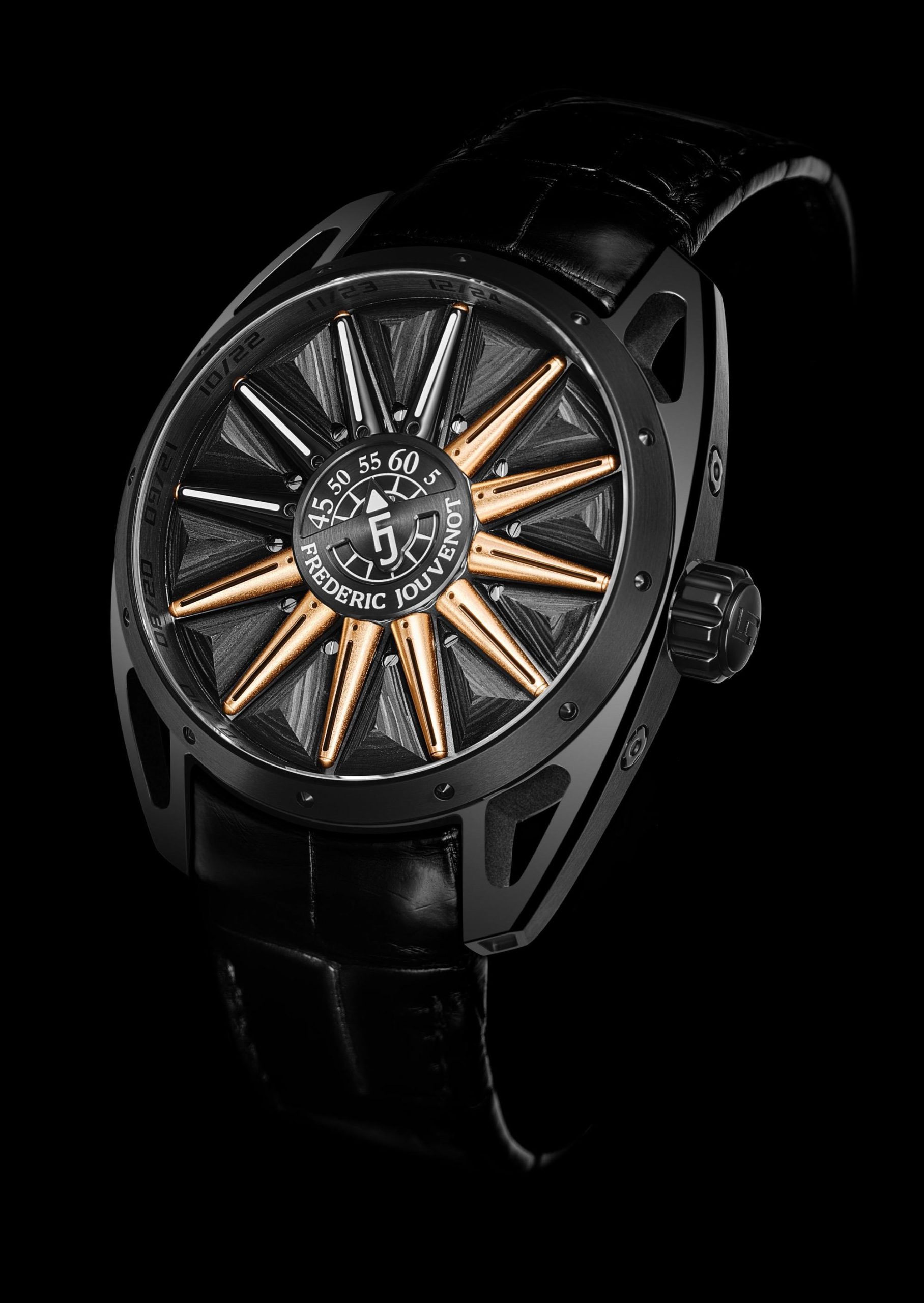Frédéric Jouvenot Helios Titanium Carbon Dial