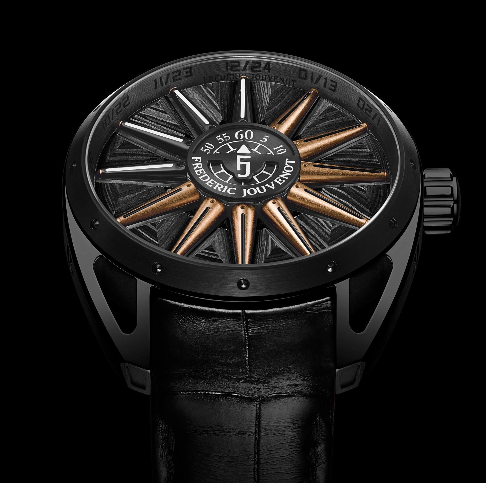 Frédéric Jouvenot Helios Titanium Carbon Dial