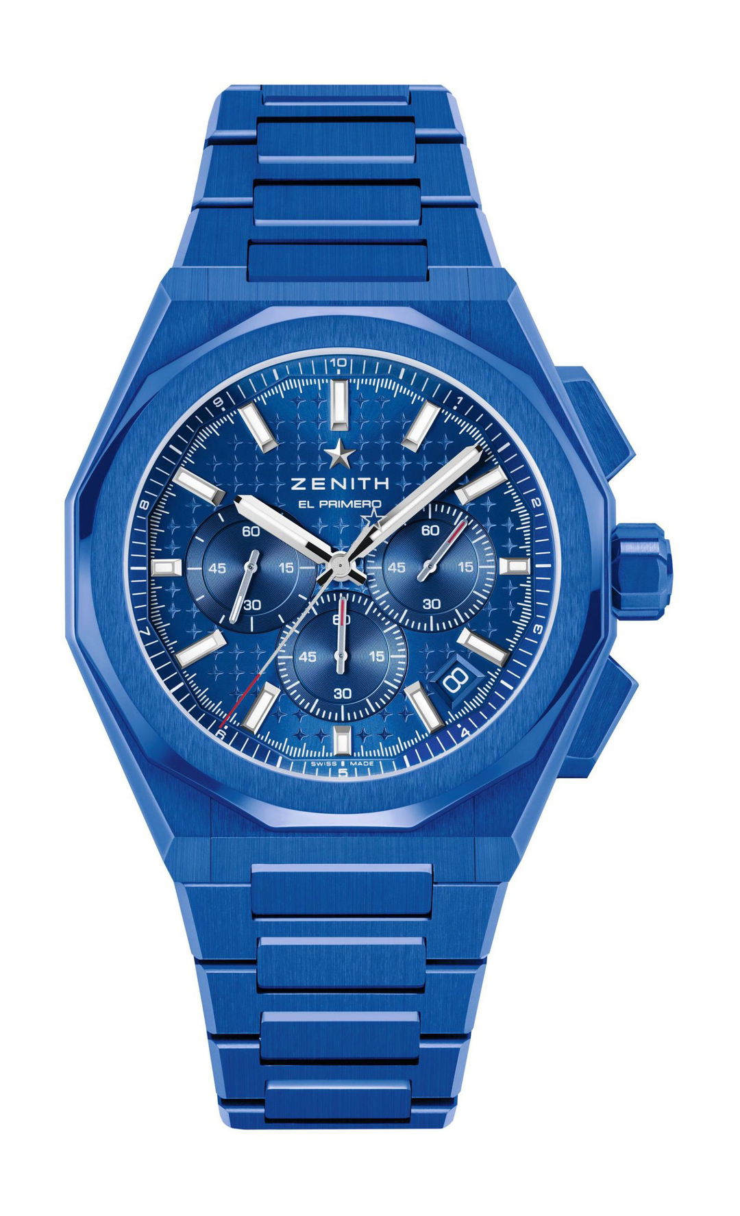 (No 0527) PRESTO 20インチ ブルー Zenith Defy Skyline Chronograph 160th Anniversary Edition