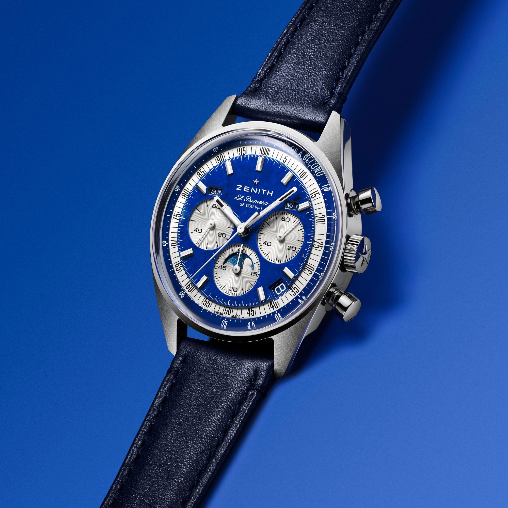 Zenith Chronomaster Original Triple Calendar Lapis Lazuli