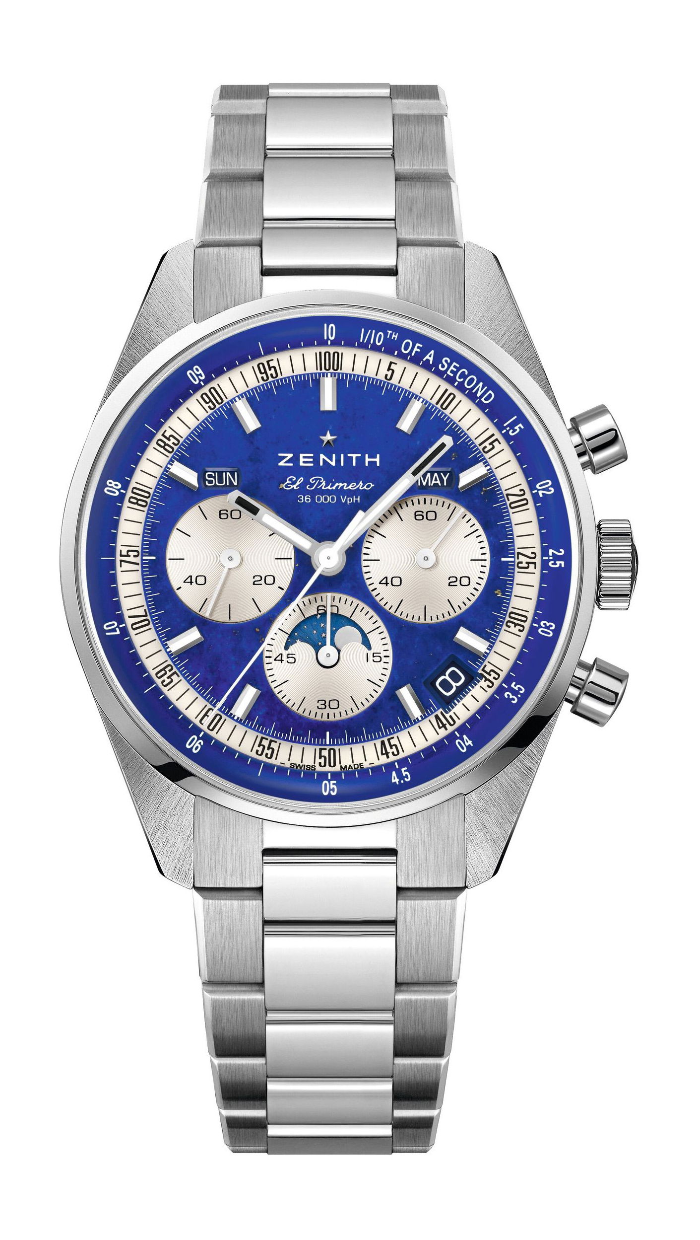 Zenith Chronomaster Original Triple Calendar Lapis Lazuli