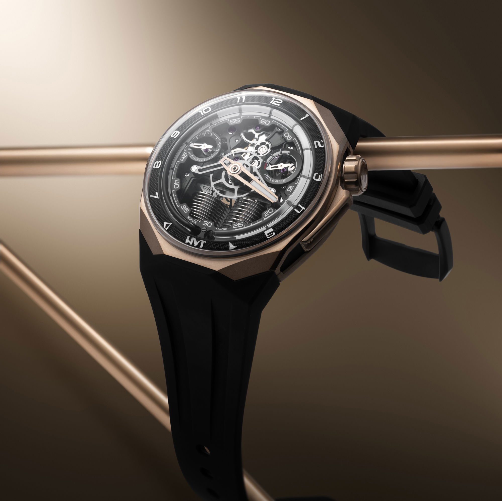 HYT S1 5N Gold Titanium Limited Edition “Fally Ipupa”