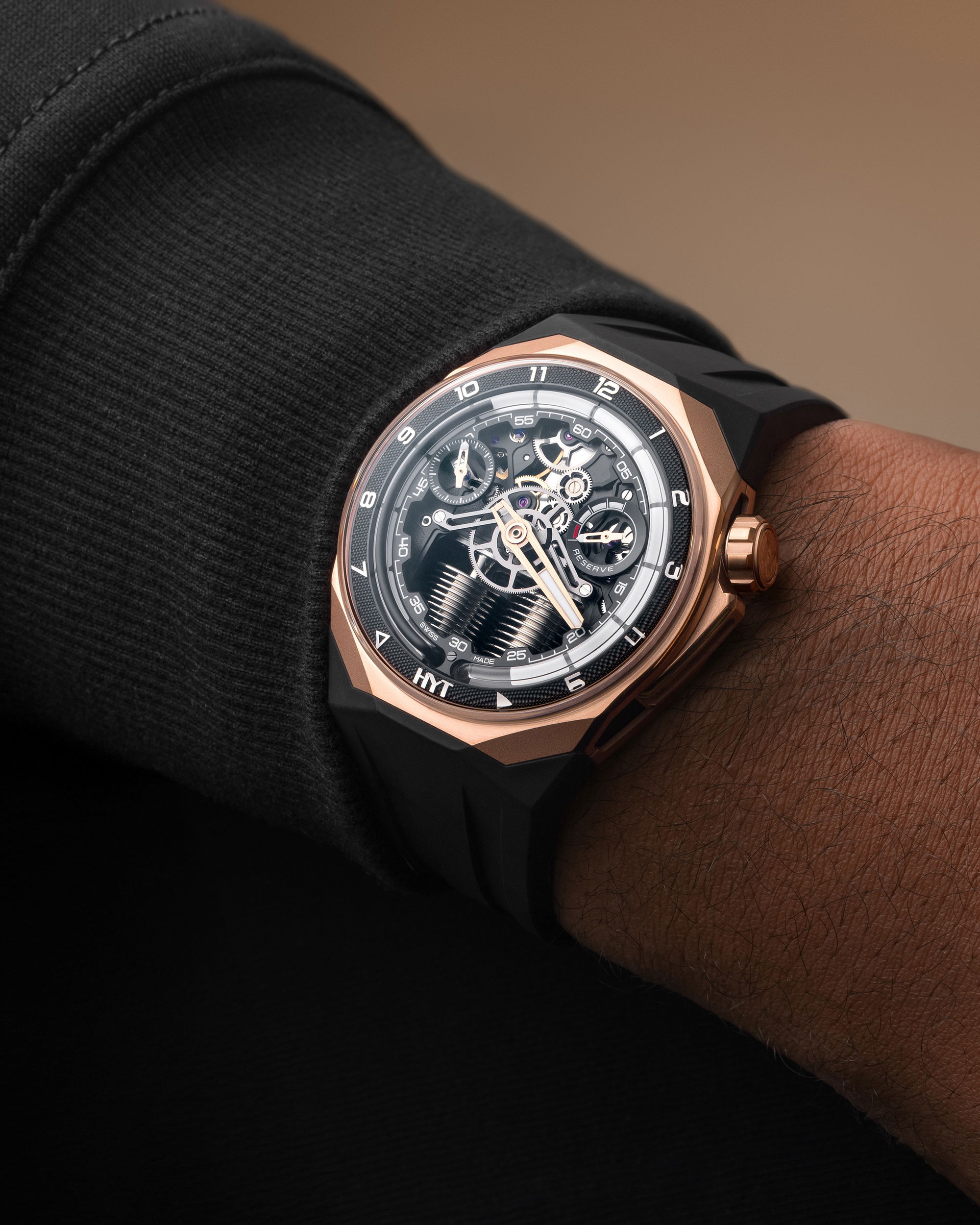 HYT S1 5N Gold Titanium Limited Edition “Fally Ipupa”