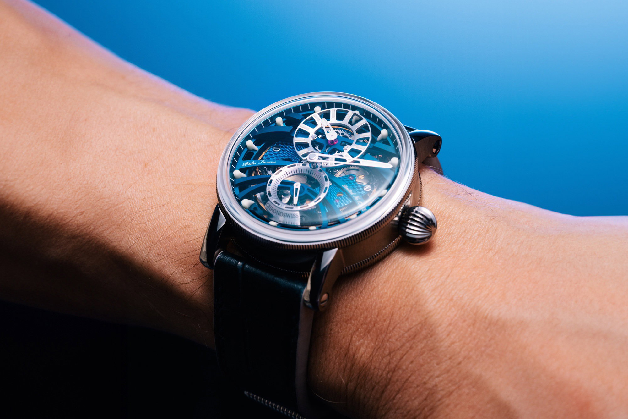 Chronoswiss Quarter Repeater Blue Note – CH-1663T-BLSI