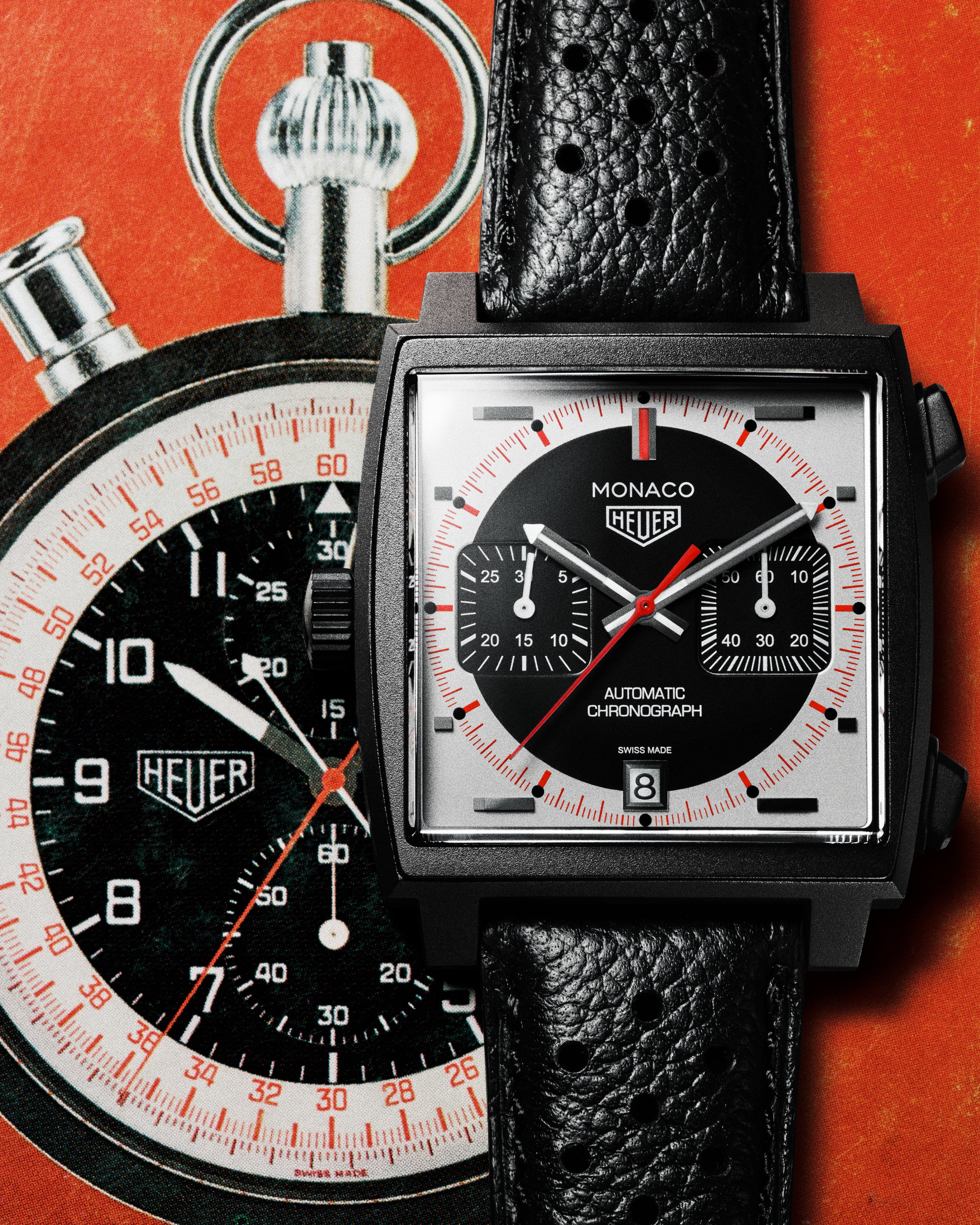 TAG Heuer Monaco Chronograph Stopwatch