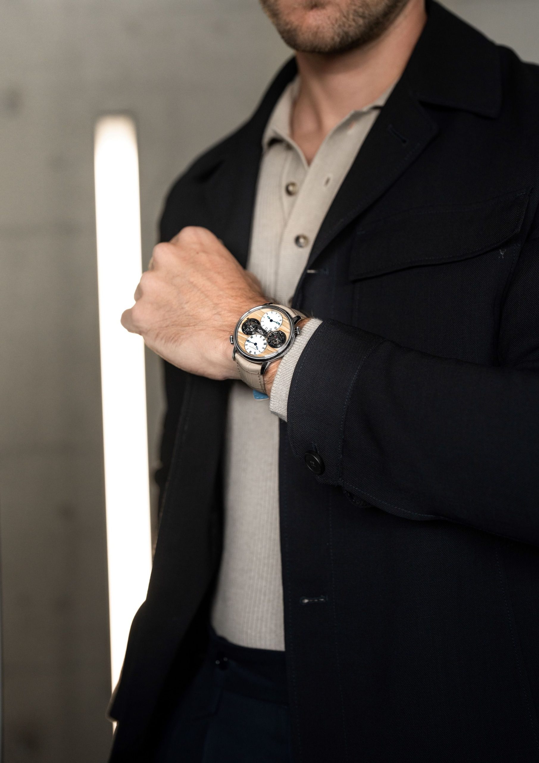 Arnold &amp; Son Arnold &amp; Son x Chronopassion Double Tourbillon « Landscape »