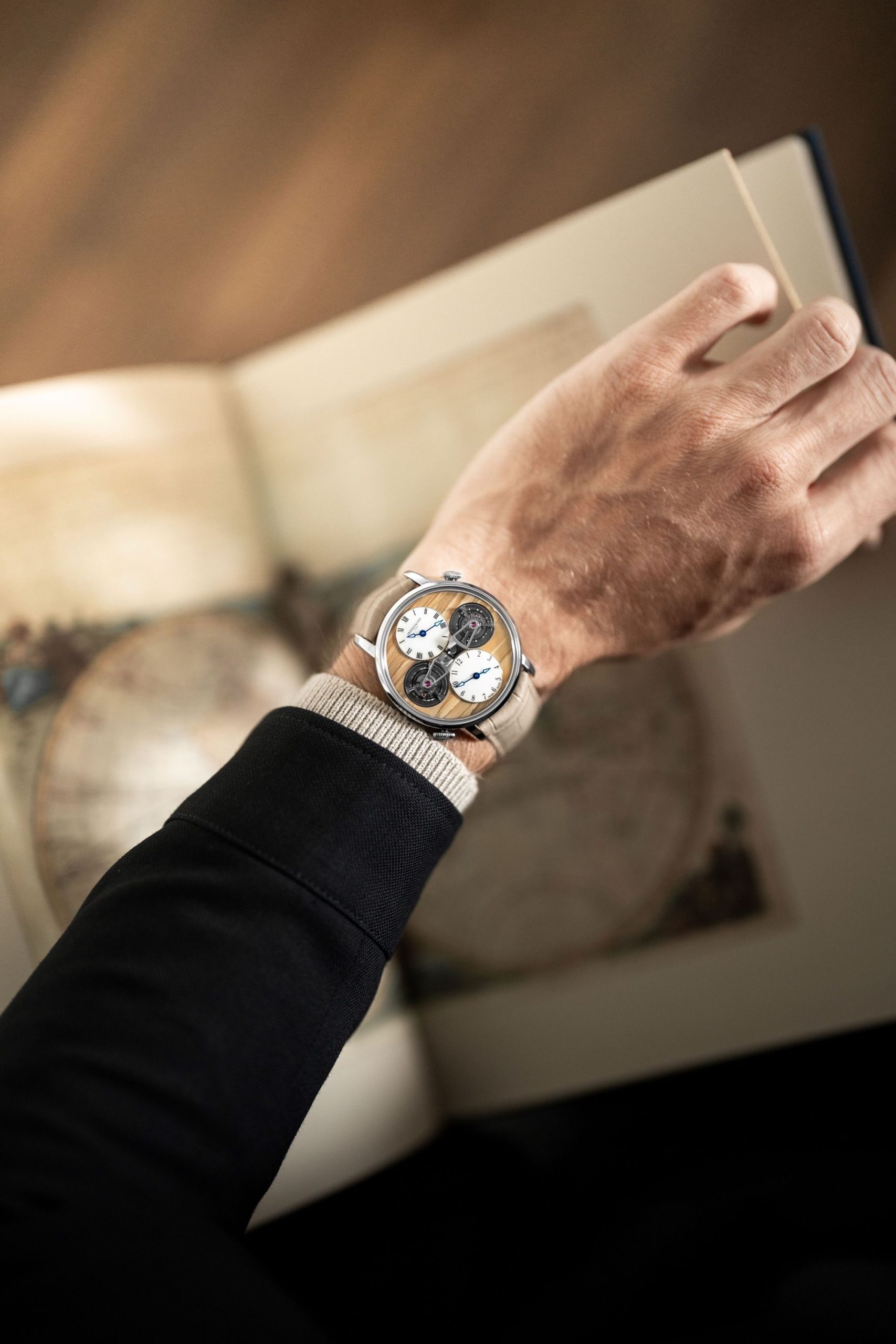 Arnold &amp; Son Arnold &amp; Son x Chronopassion Double Tourbillon « Landscape »