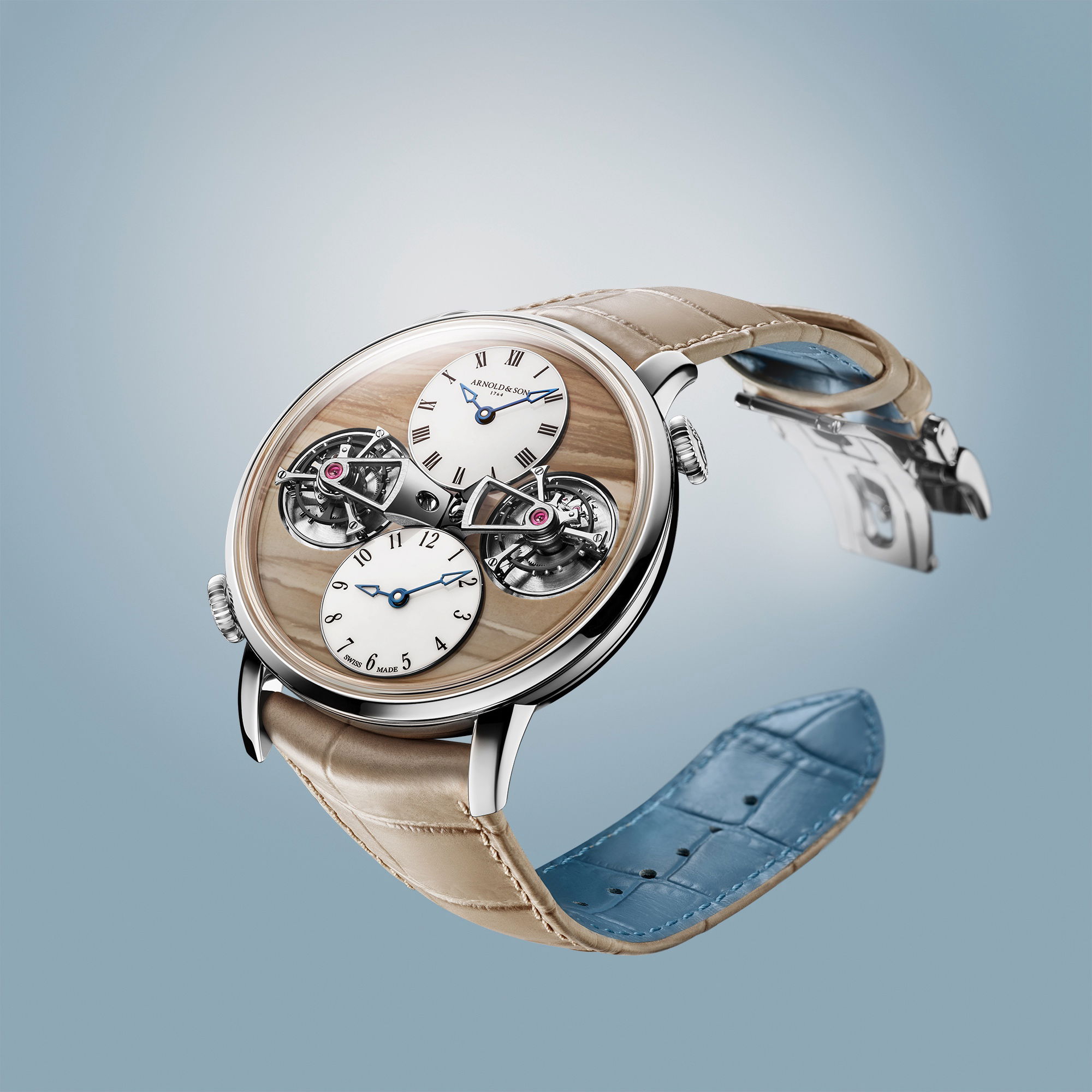 Arnold &amp; Son Arnold &amp; Son x Chronopassion Double Tourbillon « Landscape »