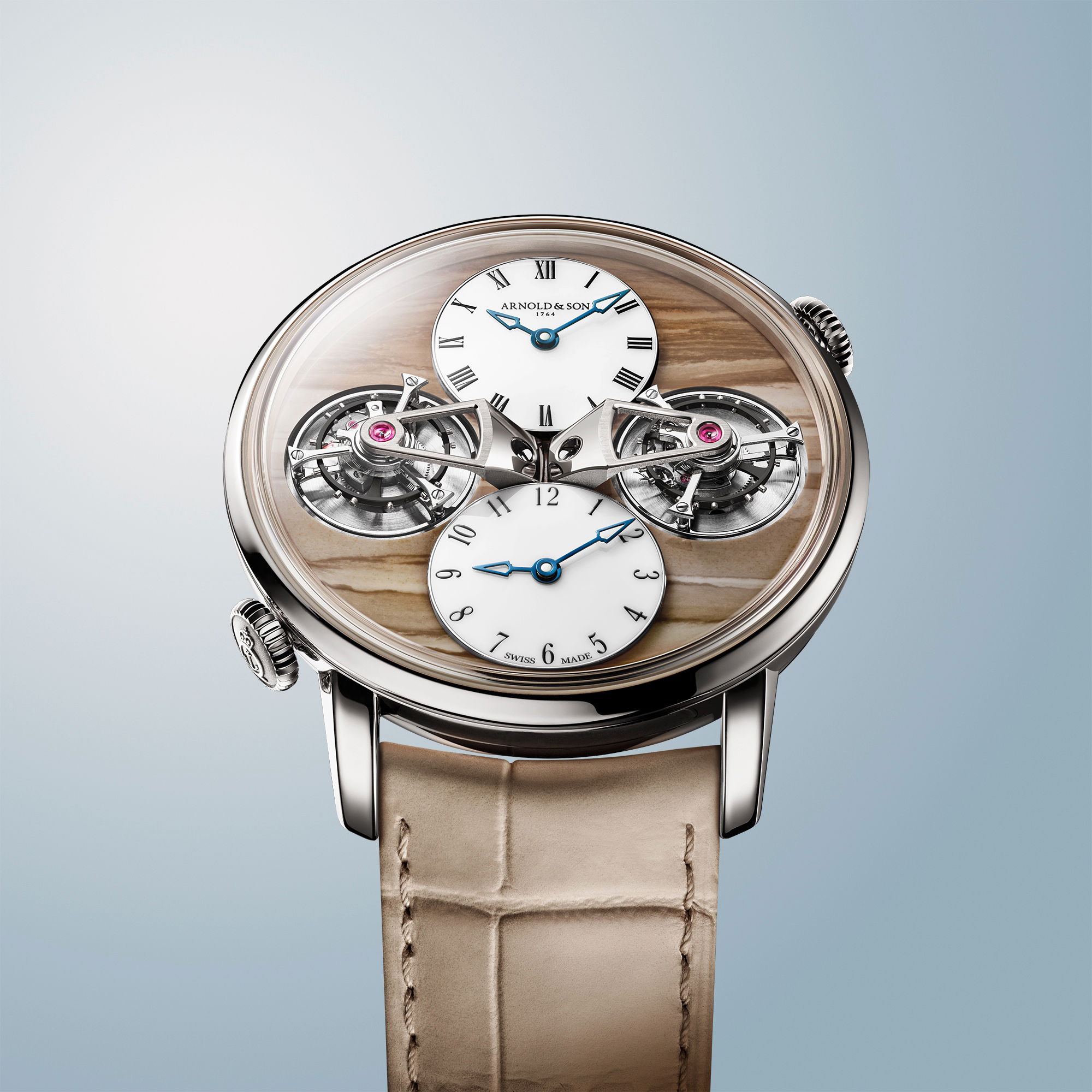 Arnold &amp; Son Arnold &amp; Son x Chronopassion Double Tourbillon « Landscape »