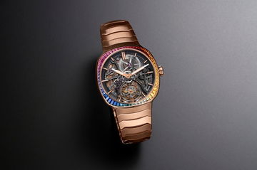 H. Moser &amp; Cie Streamliner Tourbillon Skeleton Rainbow