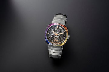 H. Moser &amp; Cie Streamliner Tourbillon Skeleton Rainbow