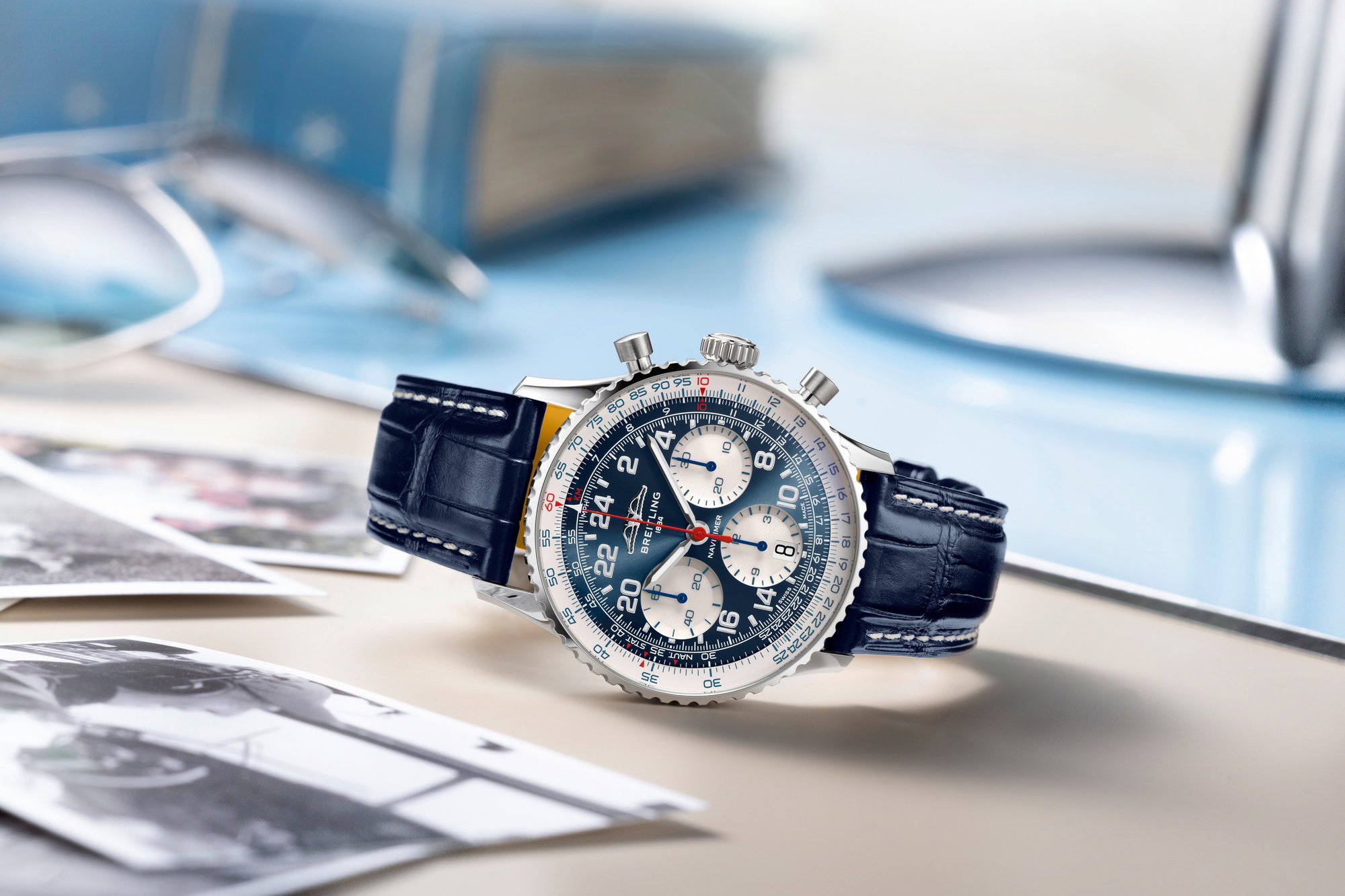 Navitimer B02 Chronograph 41 Cosmonaute Scott Carpenter Centenary - Image 7