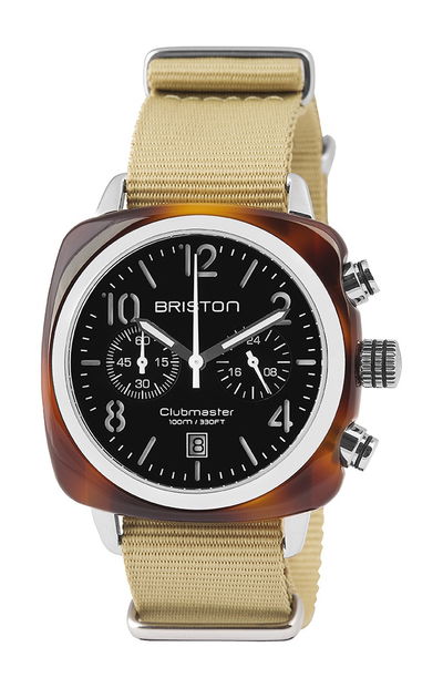 Briston Clubmaster Classic Chrono Black
