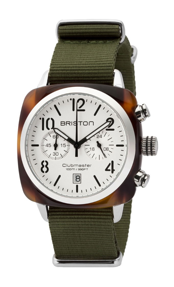 Briston Clubmaster Classic Chrono White – The Watch Pages