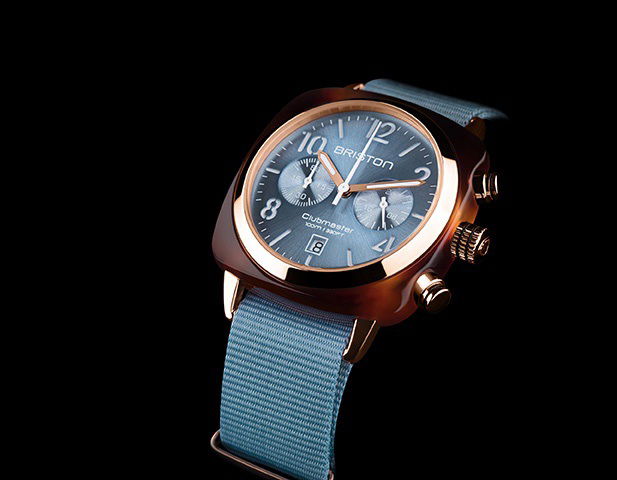 Briston Clubmaster Classic Chrono Rose Gold