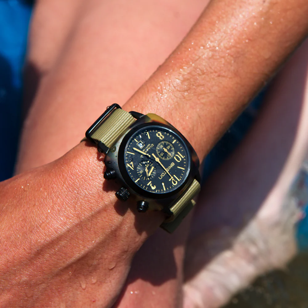 Briston Clubmaster Classic Chrono Safari