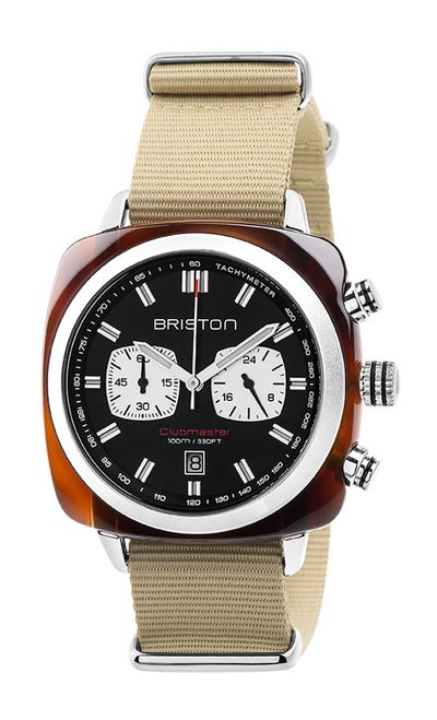 Briston Clubmaster Sport Chrono Black