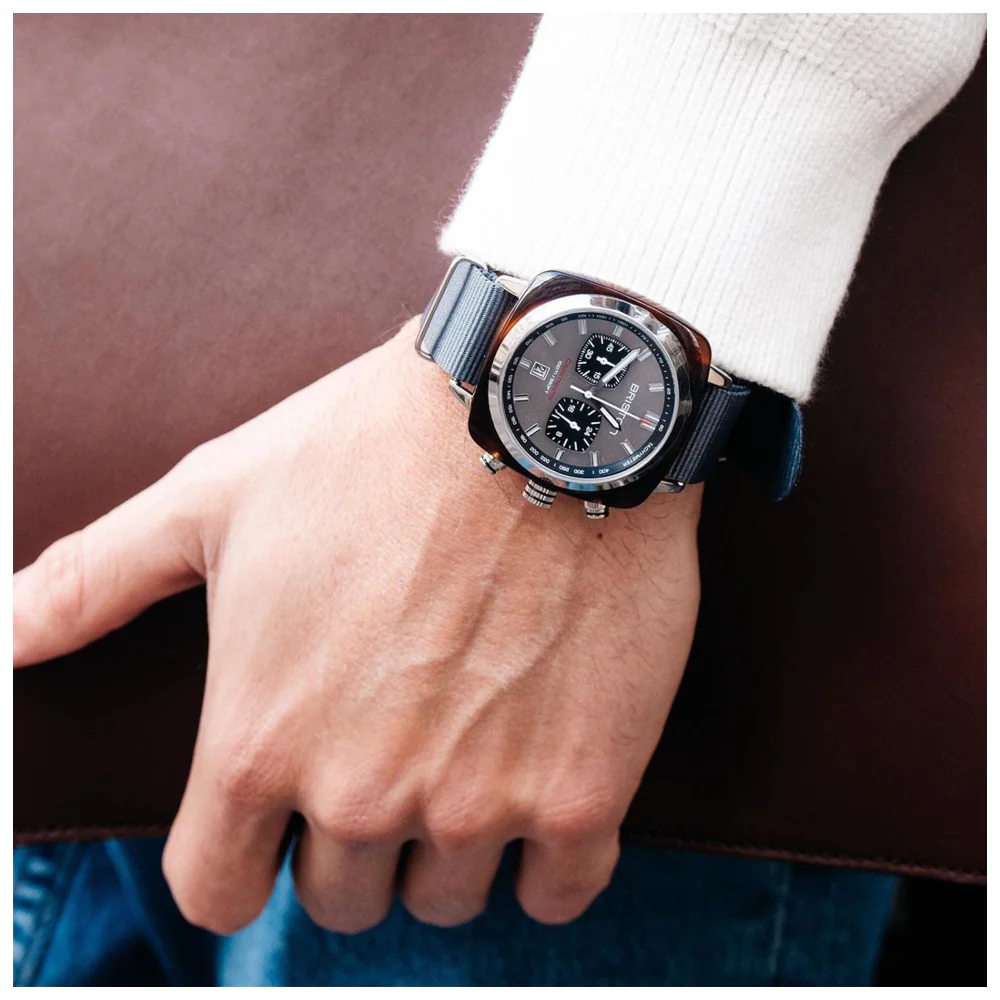 Briston Clubmaster Sport Chrono Gray