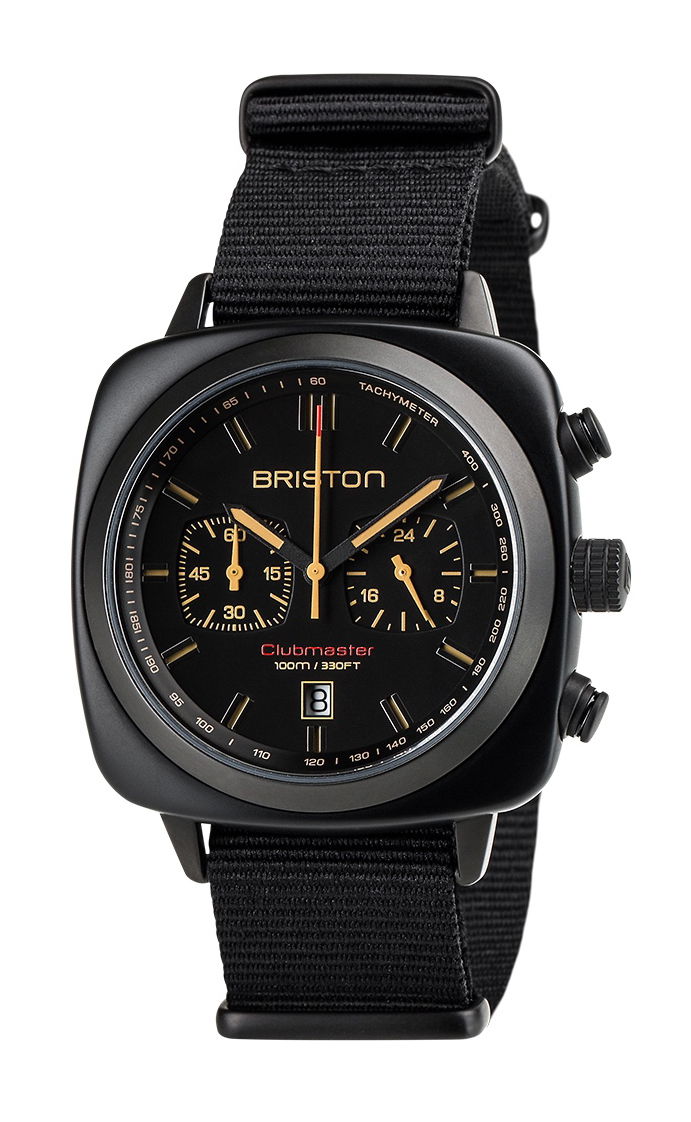 Briston Clubmaster Sport Chrono Matt Black