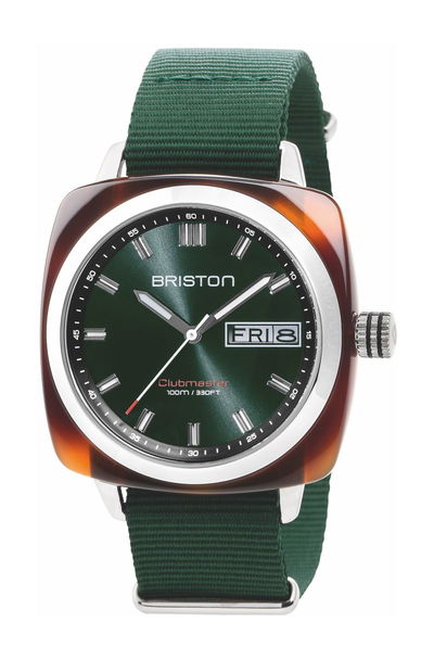 Briston Clubmaster Sport HMS British Green