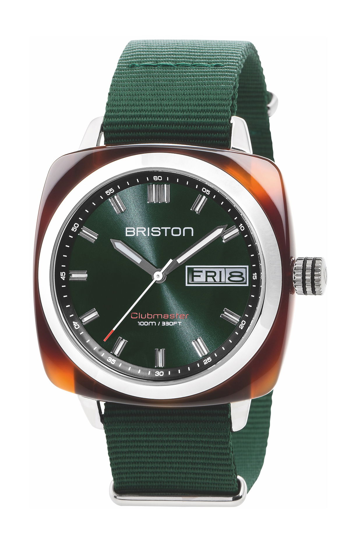Briston Clubmaster Sport HMS British Green