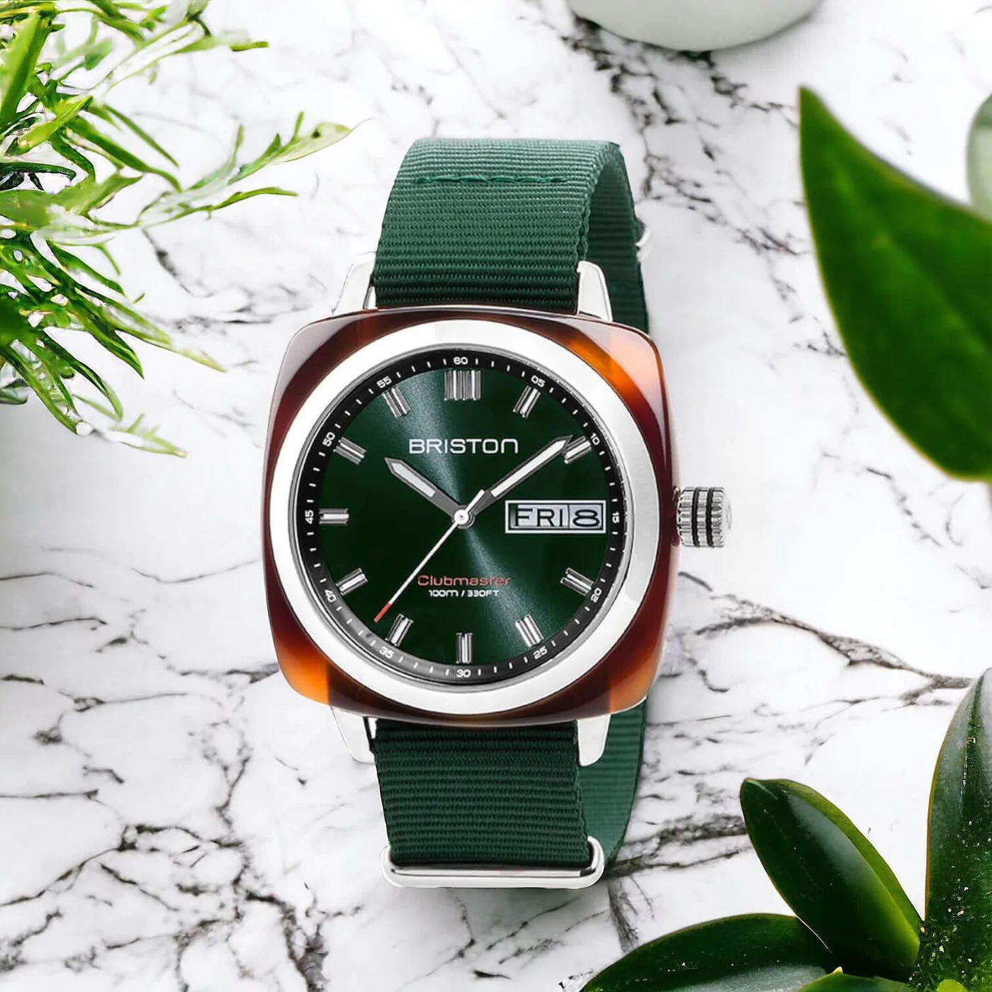 Briston Clubmaster Regatta Chrono White