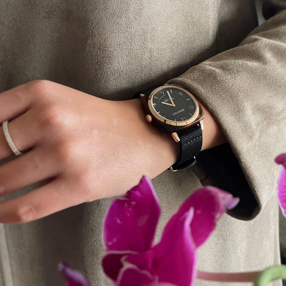 Briston Clubmaster Chic HM Gold Black