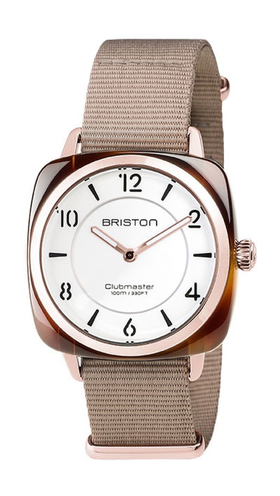 Briston Clubmaster Chic HM Gold White