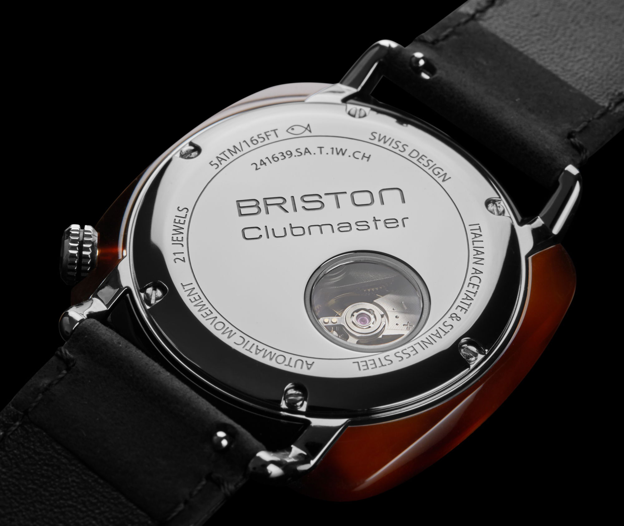 Briston Clubmaster Legend Small Second Black