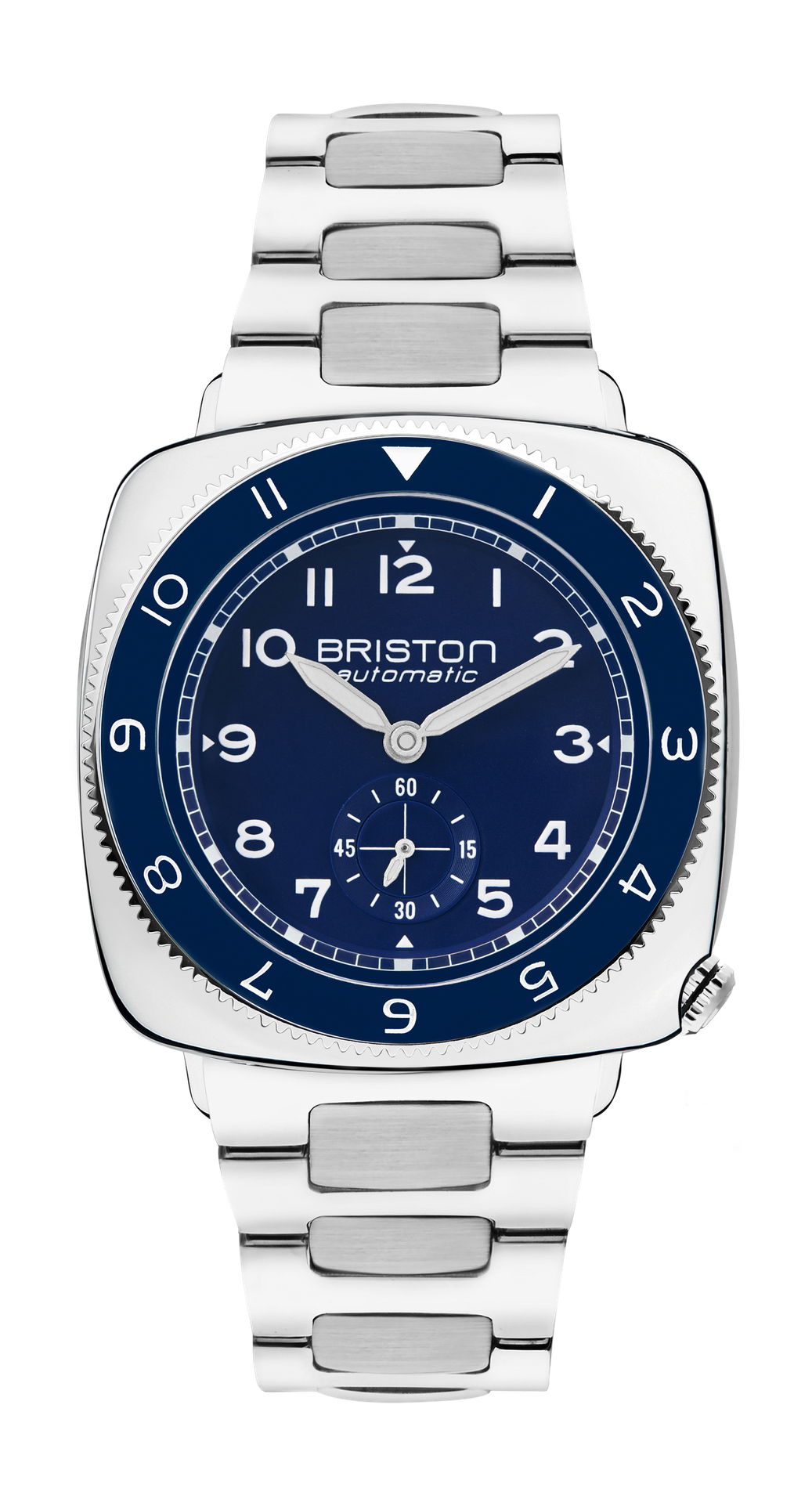 Briston Clubmaster Legend Small Second Steel Navy Blue