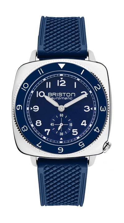 Briston Clubmaster Legend Small Second Steel Navy Blue