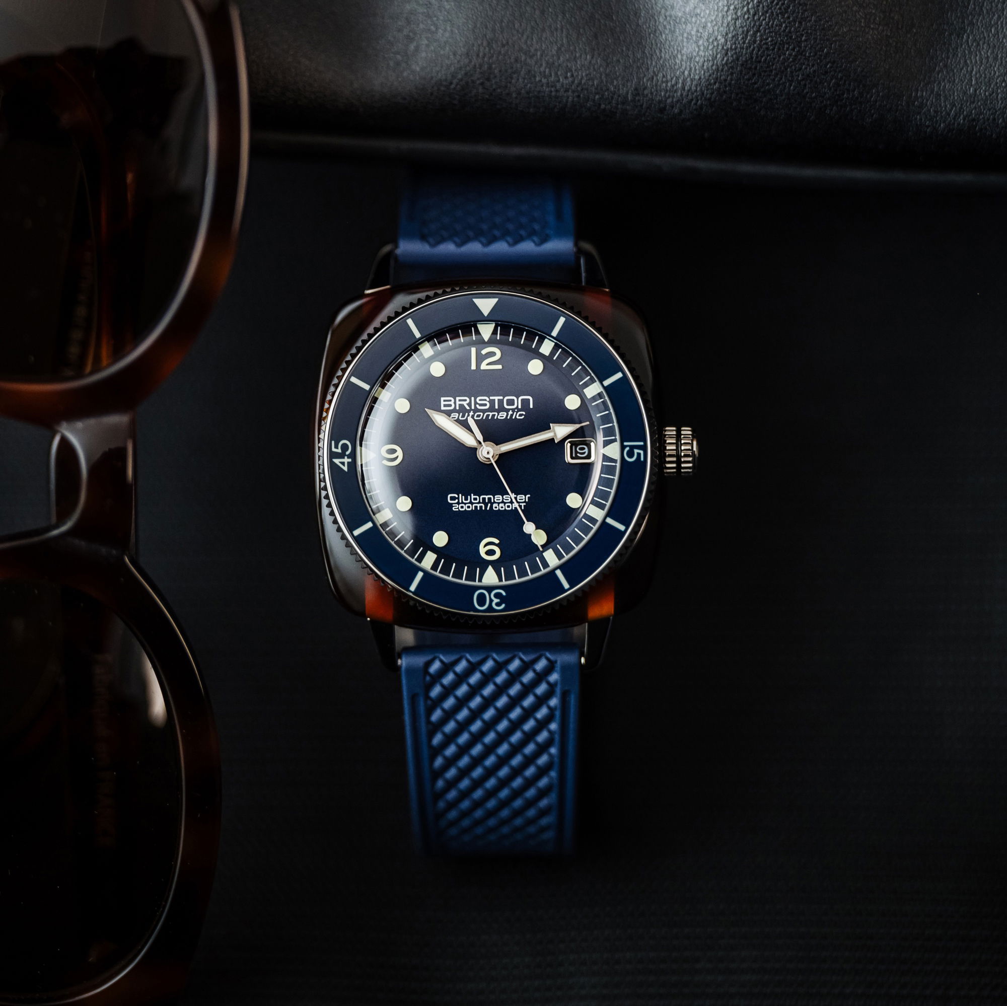 Briston Clubmaster Legend Diver Navy Blue