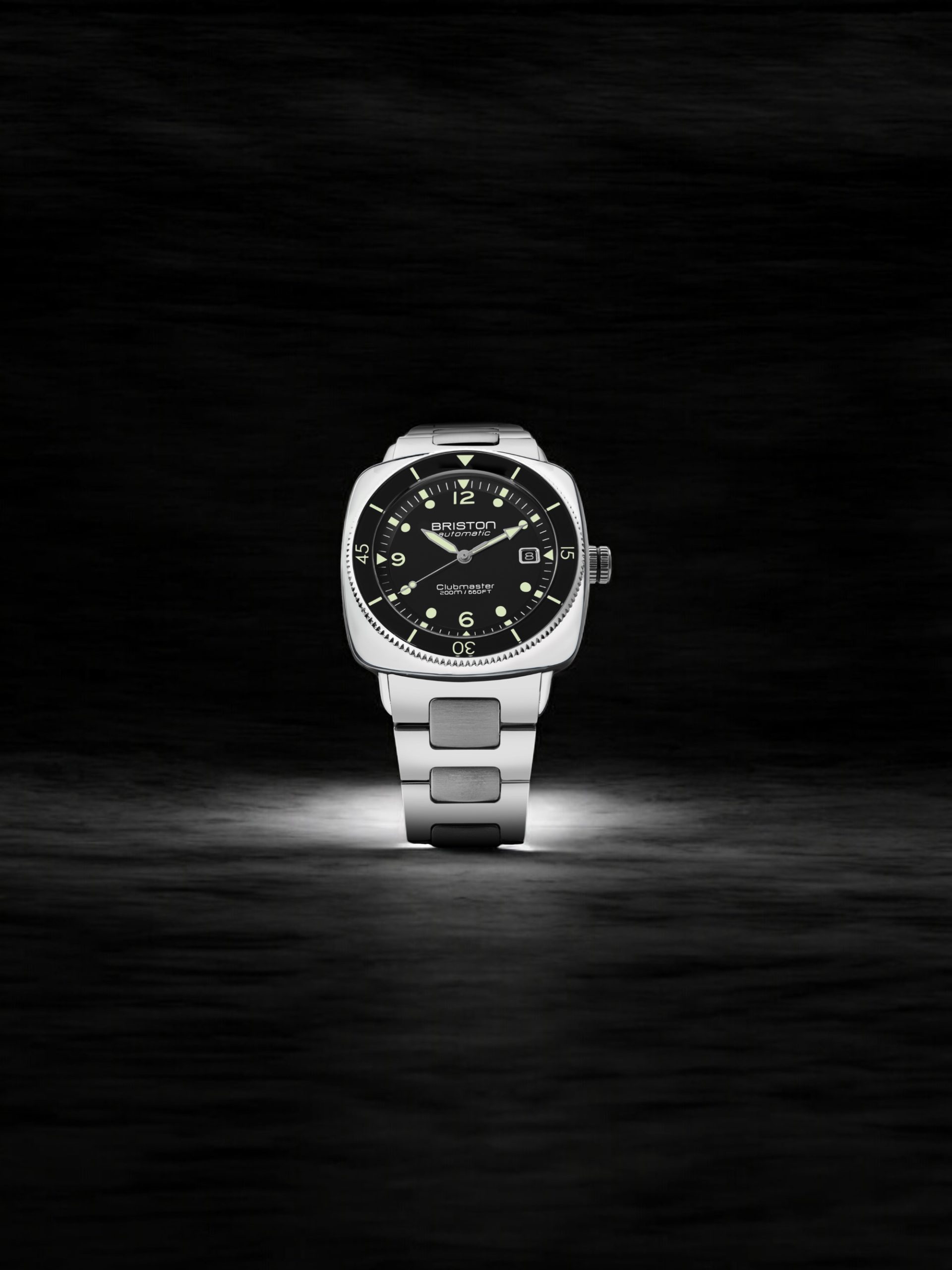Briston Clubmaster Legend Diver Steel Black