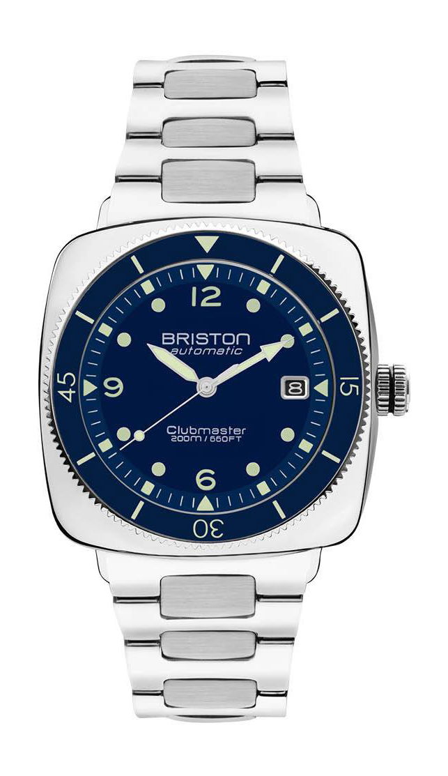 Briston Clubmaster Legend Diver Steel Navy Blue